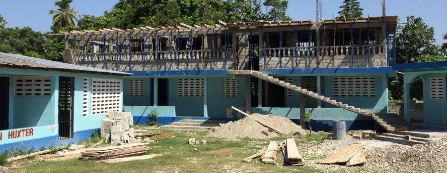 Construction, exciting times at HATS-Haiti