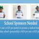 Sponsors Still Needed for 56 Students