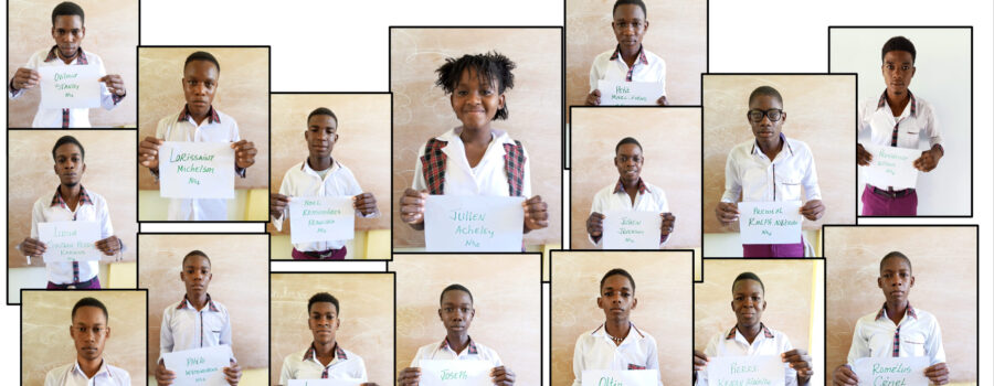 Grade 10 and 11 Students Needing Sponsors